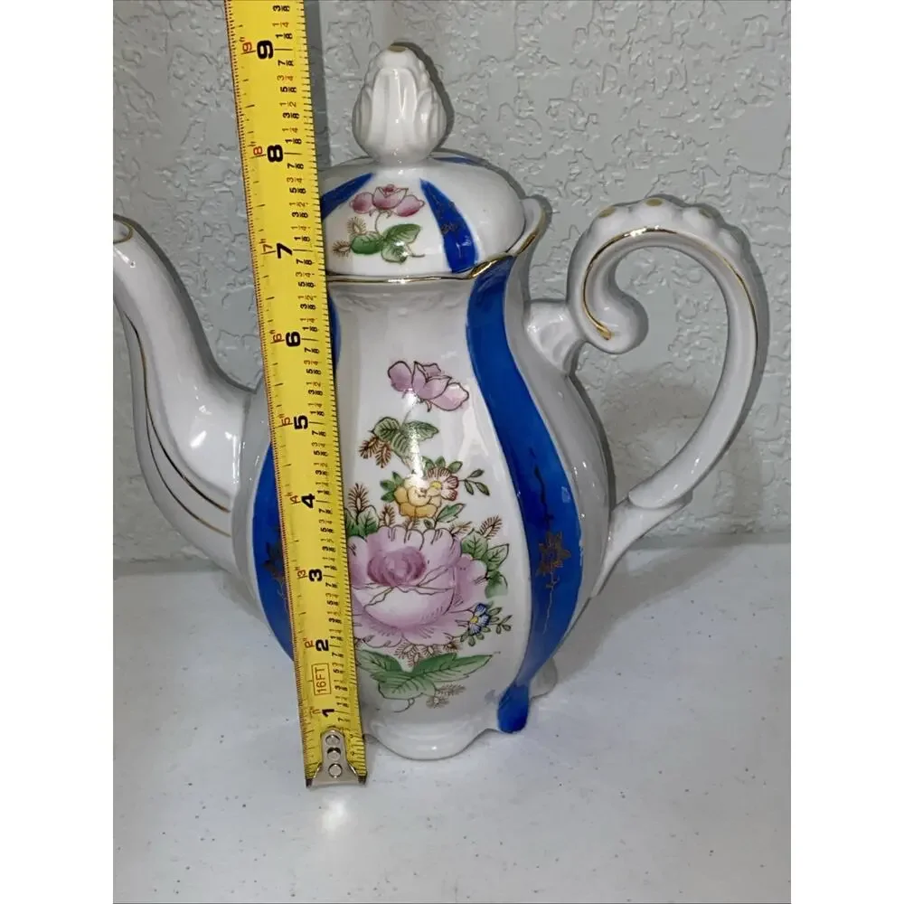 VTG Teapot Coffee Set Occupied Japan Chugai China Teacup Saucer Creamer Sugar‎